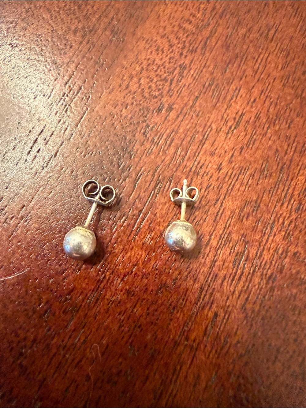Sterling Silver Ball Stud Earrings - Classic Silver